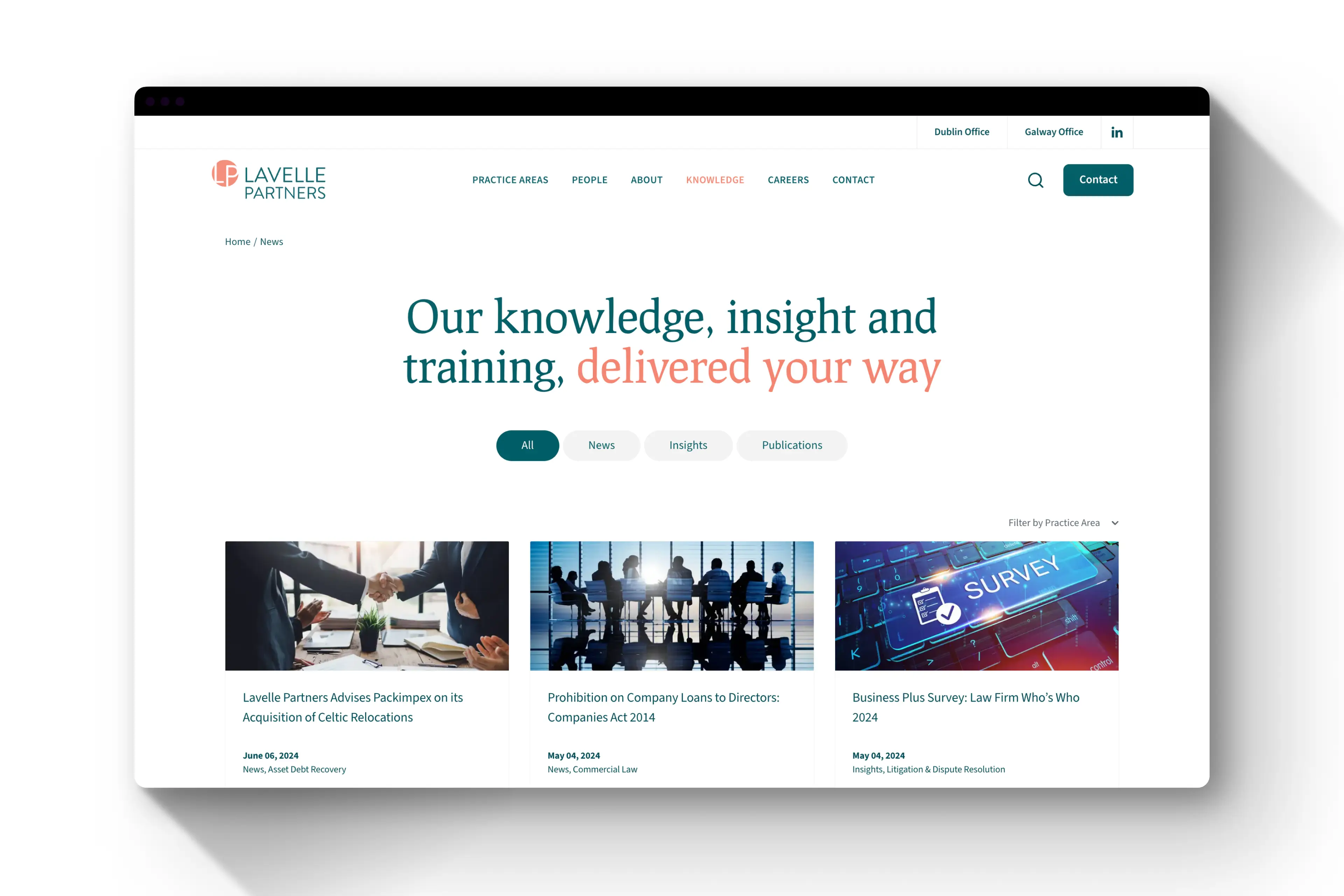 desktop and mobile homepage