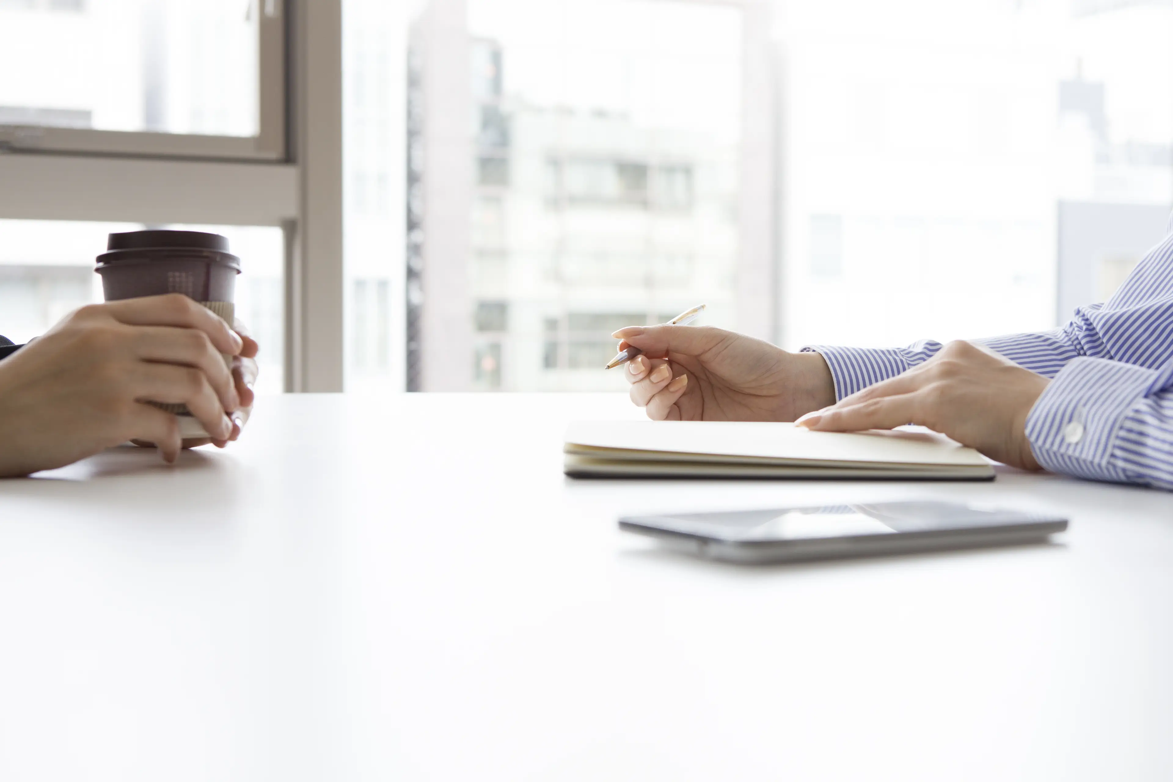 Recruitment scenario where a candidate is being interviewed for a position in a company 